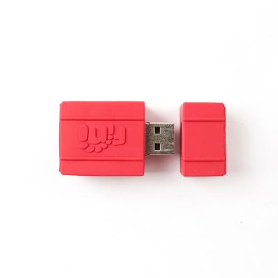 중국 PVC 개방 몰드 귀여운 USB 스틱 수박 딸기 초콜릿은 형성했습니다 판매용