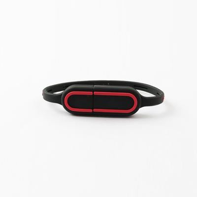 China 3.0 Fast Speed Silicone wristband flash drive 30MB/S Graed A chip for sale