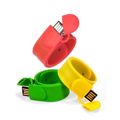 China UDP Silicone Usb Wristbands Flash Drive Toy Type 32G 64GB 128GB for sale
