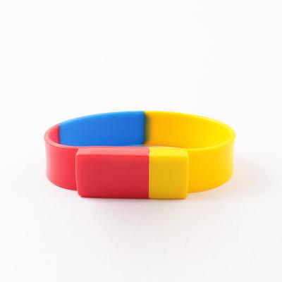 Κίνα Drive 2,0 3,0 τυπωμένα λογότυπο Drive 256GB ROSH Wristband Usb τριών χρωμάτων λάμψης Usb προς πώληση