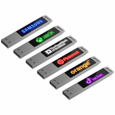 China ROSH Fast Speed Crystal Usb Flash Drives 16GB 128GB With LED Light for sale