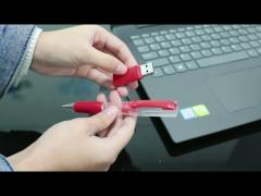 Transparent Body Pen USB Flash Drive 2.0 3.0 80MB/S Gift Usb Stick
