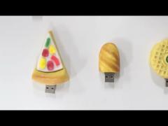 KFC McDonald‘s shaped hamburger Custom USB Flash Drives for Artificial Food Corporate Gifts