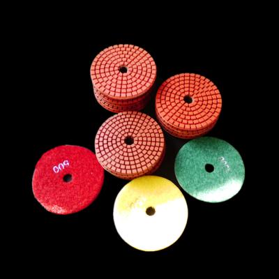 China 2mm Tile Polishing Disc Velcro Cloth Stone Grinding Pads for sale