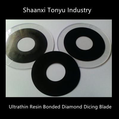 China 0.125mm Diamond Dicing Blades Thin Straight High Rigdity for sale