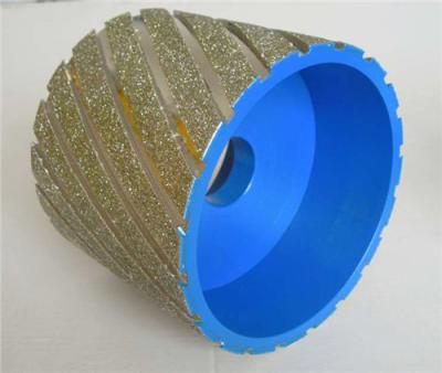 China Pulido de la zapata de freno de Diamond Dressing Roller For Drum del surco que muele en venta