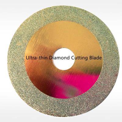 China 150mm Electroplated Diamond Tools Ultra Thin Electroplated Diamond Blade for sale