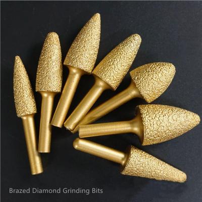 China 6mm Brazed Diamond Tools For Iron Casting Granite Marble Grinding for sale