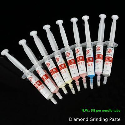 Chine 5 grammes de Diamond Grinding Paste, Diamond Abrasive Compounds de polissage à vendre