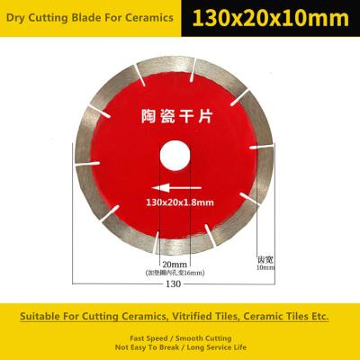China Red Dry Cutting Diamond Blade , Granite 5 Inch Stone Cutting Disc for sale