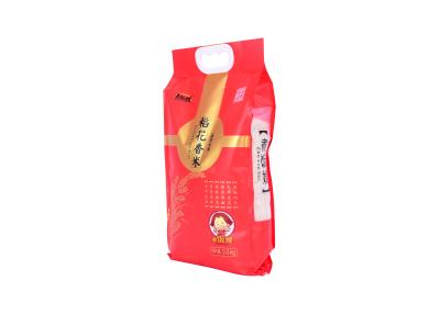 China Custom Printing Stand Up Pouch With Window / Handle PA PE Matt Film Laminated Heat Seal for sale