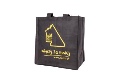 China Recicl sacos de compras não tecidos impressos costume para o supermercado relativo à promoção à venda