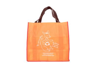 China Square Bottom Eco Friendly Non Woven Shopping Bags With Different Colors And Design for sale