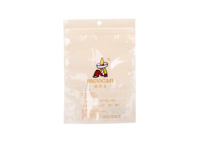 China Las bolsas de plástico a prueba de humedad de la cerradura de la cremallera con el material grueso del ANIMAL DOMÉSTICO PE de 8 hilos en venta