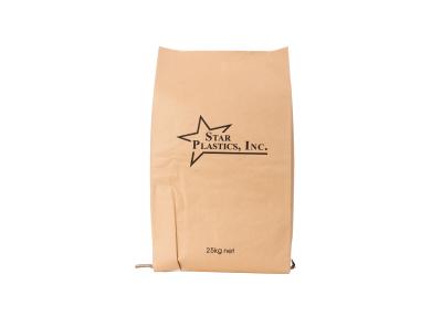 China HDPE / LDPE Laminated Custom Printed Paper Bags , Custom Reusable Bags Moisture Proof for sale
