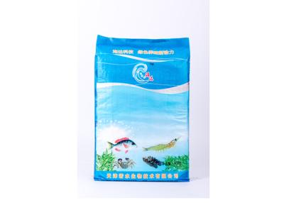 China Printed PP Woven Animal Feed Bags For Flour / Seed / Fertilizer / Feed Packaging for sale