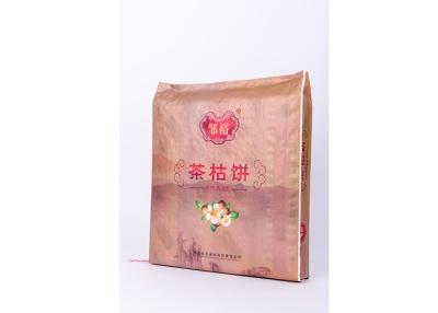 China Tea Packaging Custom Printed Bags with Bopp PP Woven Material Eco Friendly for sale