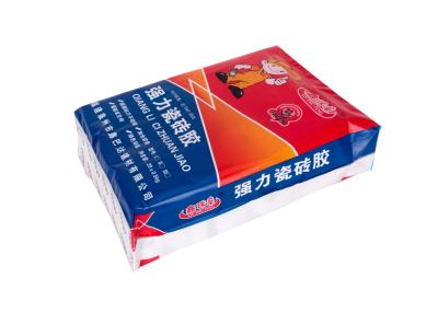 China Pp./PET gesponnenes quadratisches unteres Ventil versiegelten Taschen mit kundenspezifischem Farbdruck zu verkaufen
