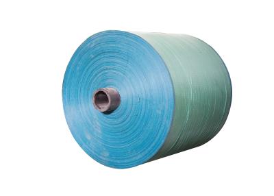China Green Blue PP Woven Fabric Recyclable High Gloss & Matte Finishes Available for sale