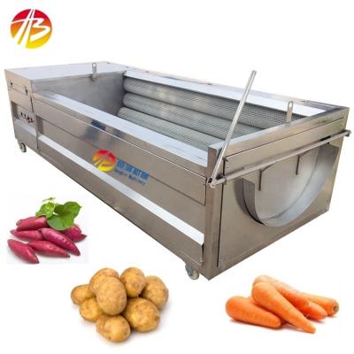 China High Productivity Industrial Potato Taro Carrot Peeling Machine for Large-Scale Peeling for sale