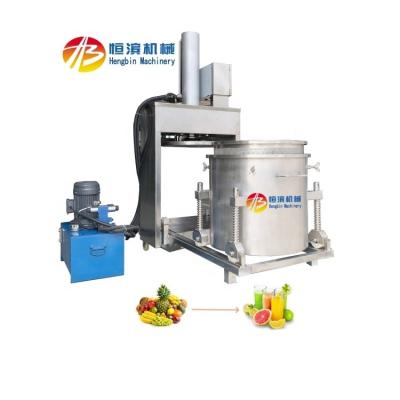 China 300L Commercial Hydraulic Stainless Steel Grape Wine Fruit Juice Press Machine for sale