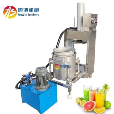 China Easy Operate High Productivity Hydraulic Cold-Press Juicer for Fruits and Vegetables for sale