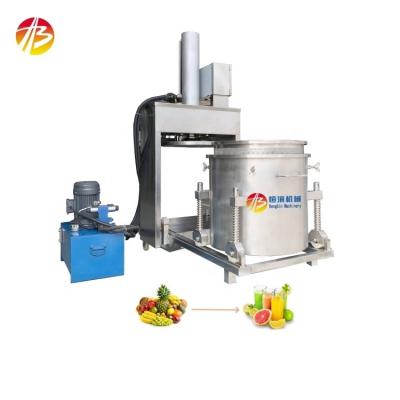 China Hydraulic Power Press Juicer for Pomegranate Coconut Milk and Other Fruits 400KG for sale