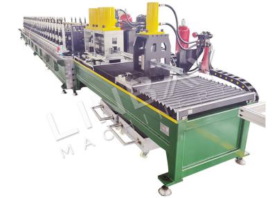 China Galvanized Steel Channel Roll Forming Machine 18kw 	5T for sale