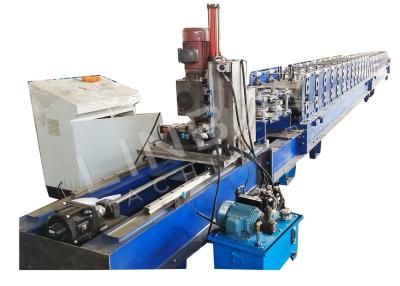 China Chain Drive Wire Mesh Post Roll Forming Machine 8 Tons for sale