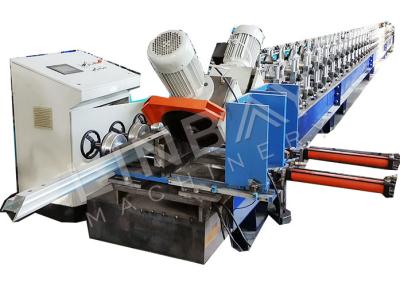 China 3 Tons Metal Door Roll Forming Machine IOS9001 With Flying Saw Cut for sale
