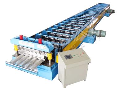 China 0.8-1.2mm Metal Deck Roll Forming Machine for sale
