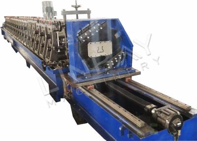 China Galvanized Steel 2mm Upright Rack Roll Forming Machine 380V for sale
