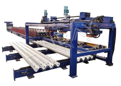 China W Beam Roll Forming Machine Thrie Beam Galvanized Steel Guardrail for sale