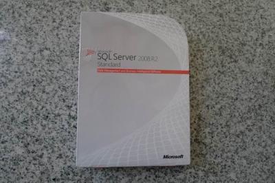 China Microsoft SQL Server 2008 R2 Standard 10 CALs Made in Putero Rico Retail Box Discount Sales for sale