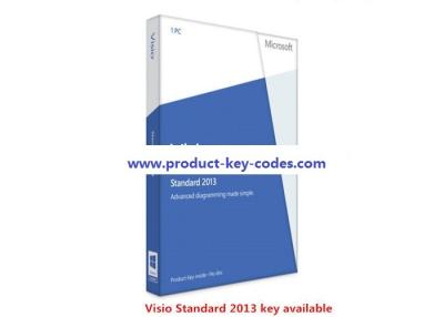 China Códigos chaves do produto de Microsoft Office para o padrão do visio 2013 de Microsoft Office à venda