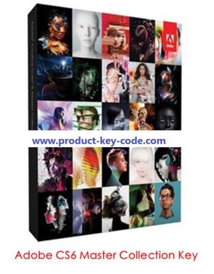 中国 本物の Adobe Cs6 プロダクト キーのステッカー、Adobe の創造的な続き 6 のオンラインでマスターのコレクションのダウンロード 販売のため