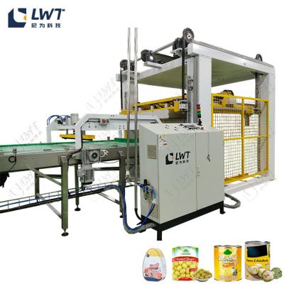 China High Speed Automatic Meat Canned Palletizer Machine / System AC 380V for sale