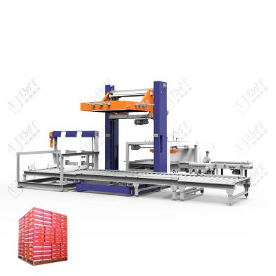 Chine Casse à grille automatique Palletizer machine plateau de tonneau Casse sac carton Casse d'emballage Palletizer à vendre