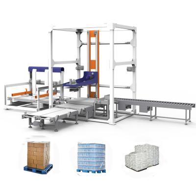 China Food Packaging Palletizing Line Machine Industrial Servo Cartesian Palletizer for sale