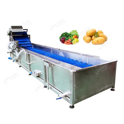China Vegetable And Fruit Cleaning Machine Potatoes Washing Machine for sale