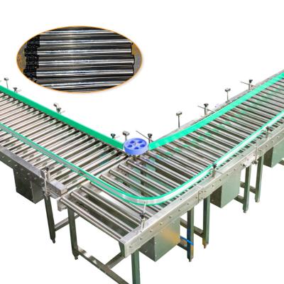 China Conveyor Return Roller Powered Turning Rollers Conveyors For Coal for sale