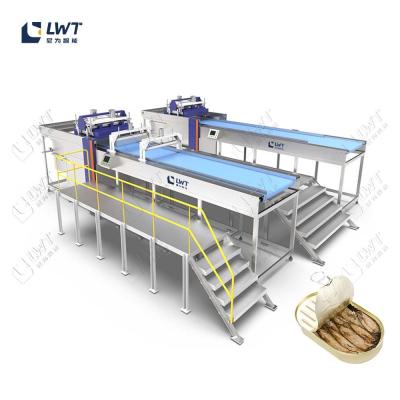 China Full Set Canned Fish Processing Equipment Canned Herring Hairtail Tilapia Tuna Sardine Production Line for sale