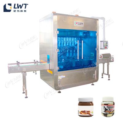China Fully Automatic Bottled Chocolate Quantitative Filling Machine  Four Head for sale