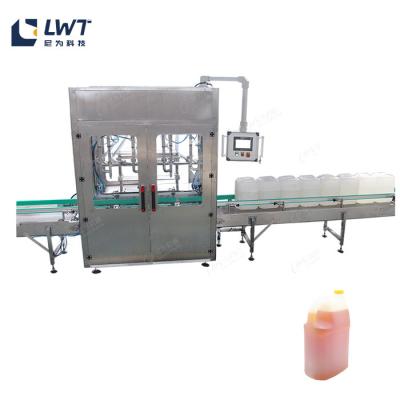 China Máquina de enchimento automática de pesagem de líquidos Equipamento de enchimento de xarope em barril à venda