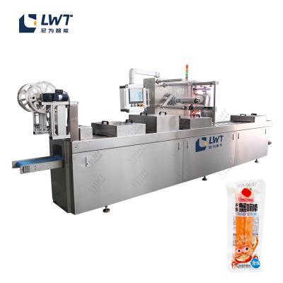 China Maquinaria de línea de embalaje industrial de la personalización de arroz fruta seca máquina de embalaje de la piel al vacío en venta