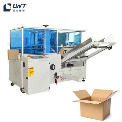 China LWT Automatic Carton Packaging Machine Carton Erector Machine for sale