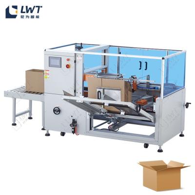 China Fully Automatic Vertical Carton Erector Machine For Packaging Line for sale