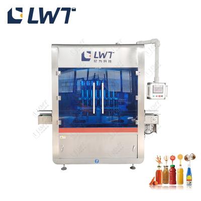 China Beverage Filling Production Lines Four-Head Liquid Filling Machine for sale