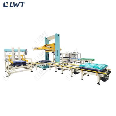 China Packing Machine Palletizer System Case Carton Bag Case Packing Palletizer for sale