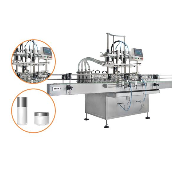 Quality Automatic Inline Multy Heads Horizontal Piston Filling Equipment System for sale